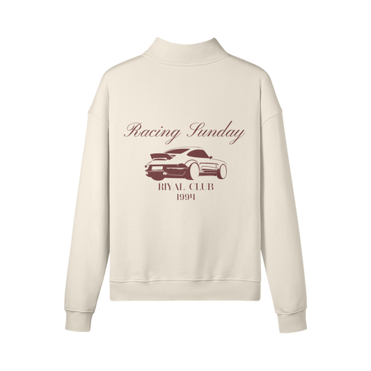 "Riyal Racing Club" Half Sip Sweater